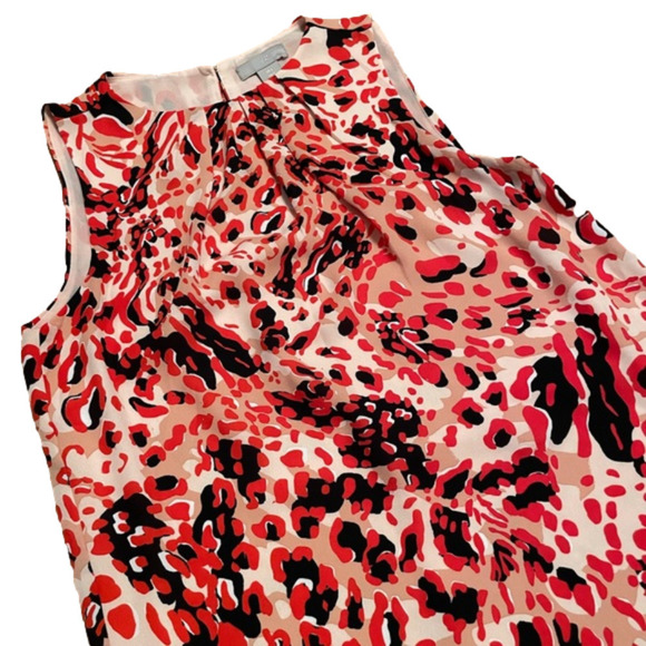 H&M Sleeveless Mini Sheath Crepe Dress Size 4 - Picture 2 of 6